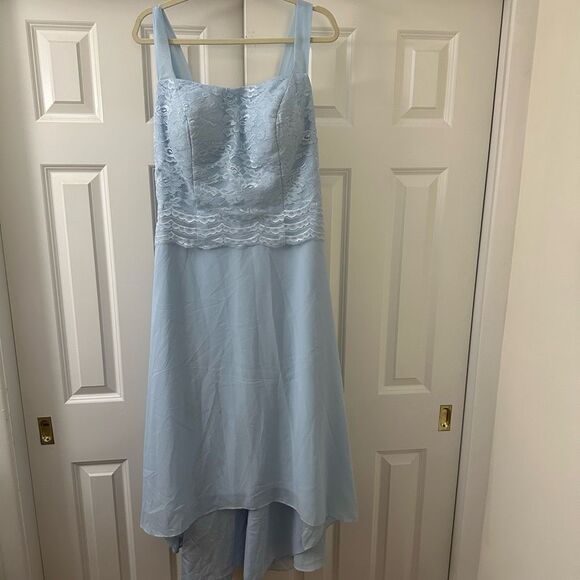 HY 2 Piece High Low Mother of The Bride Dress for Wedding /Formal Dresses Jewel - Picture 6 of 10